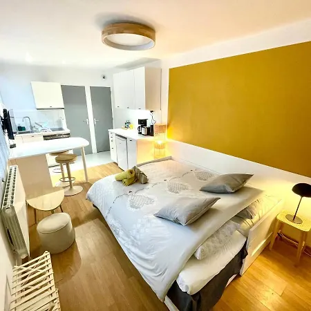 Apartment Le Kitsune - Studio Refait A Neuf Avec Parking Rouen