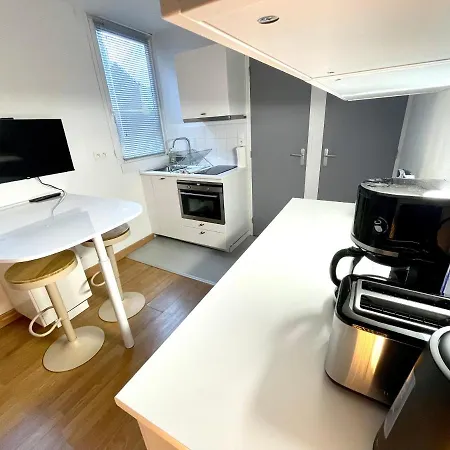 Le Kitsune - Studio Refait A Neuf Avec Parking * Rouen